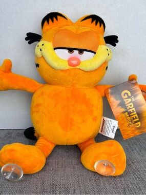 Garfield 11” Plush NWT - Window Suction Ornament